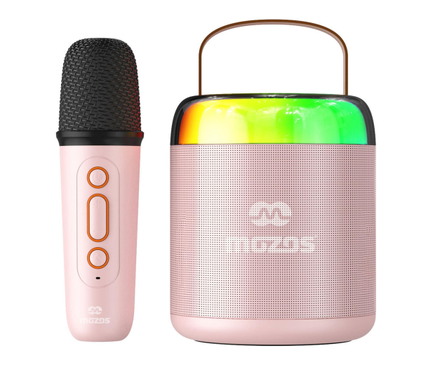 Mozos MK-PINK głośnik przenośny z mikrofonem - 1340796 - zdjęcie